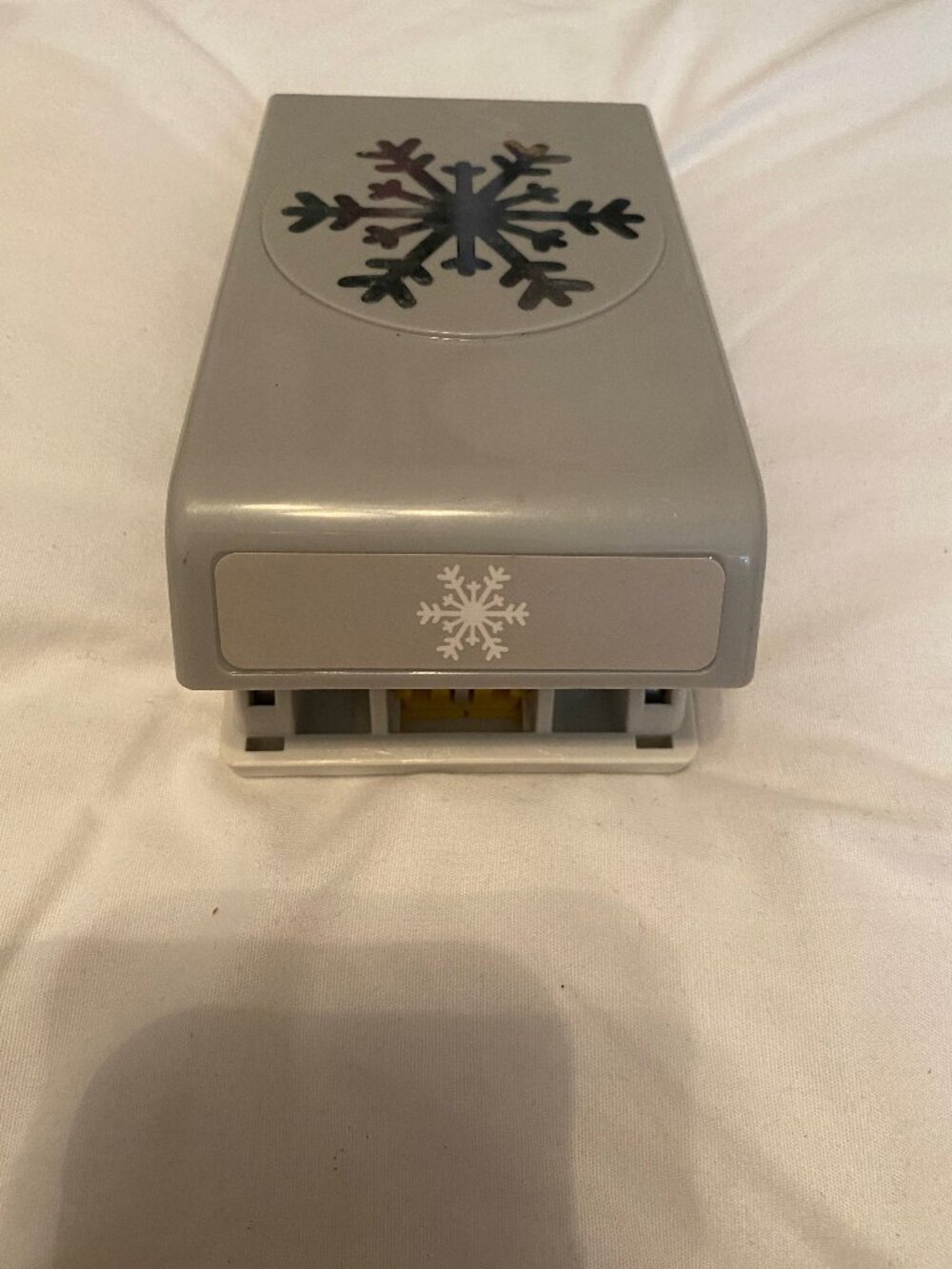 EK Success Paper Shapers Large Snowflake Decorative Punch Vintage Holiday Craft
